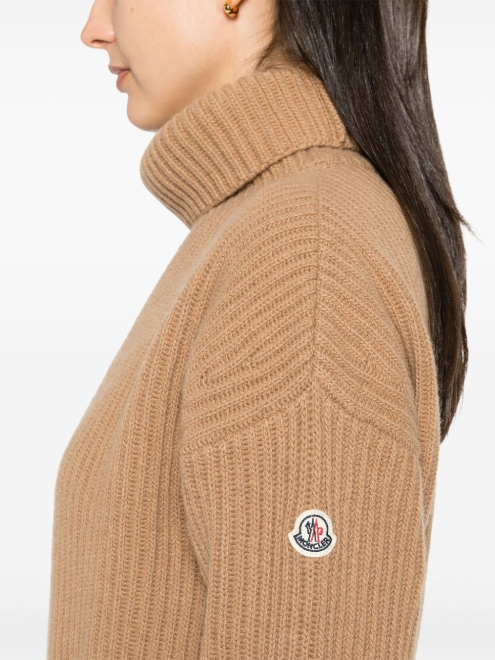 logo-patch sweater - 5