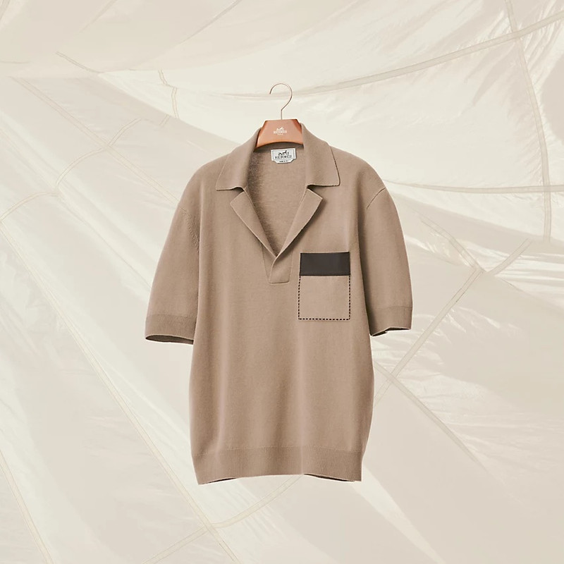 "Cuir & sellier" polo shirt 6