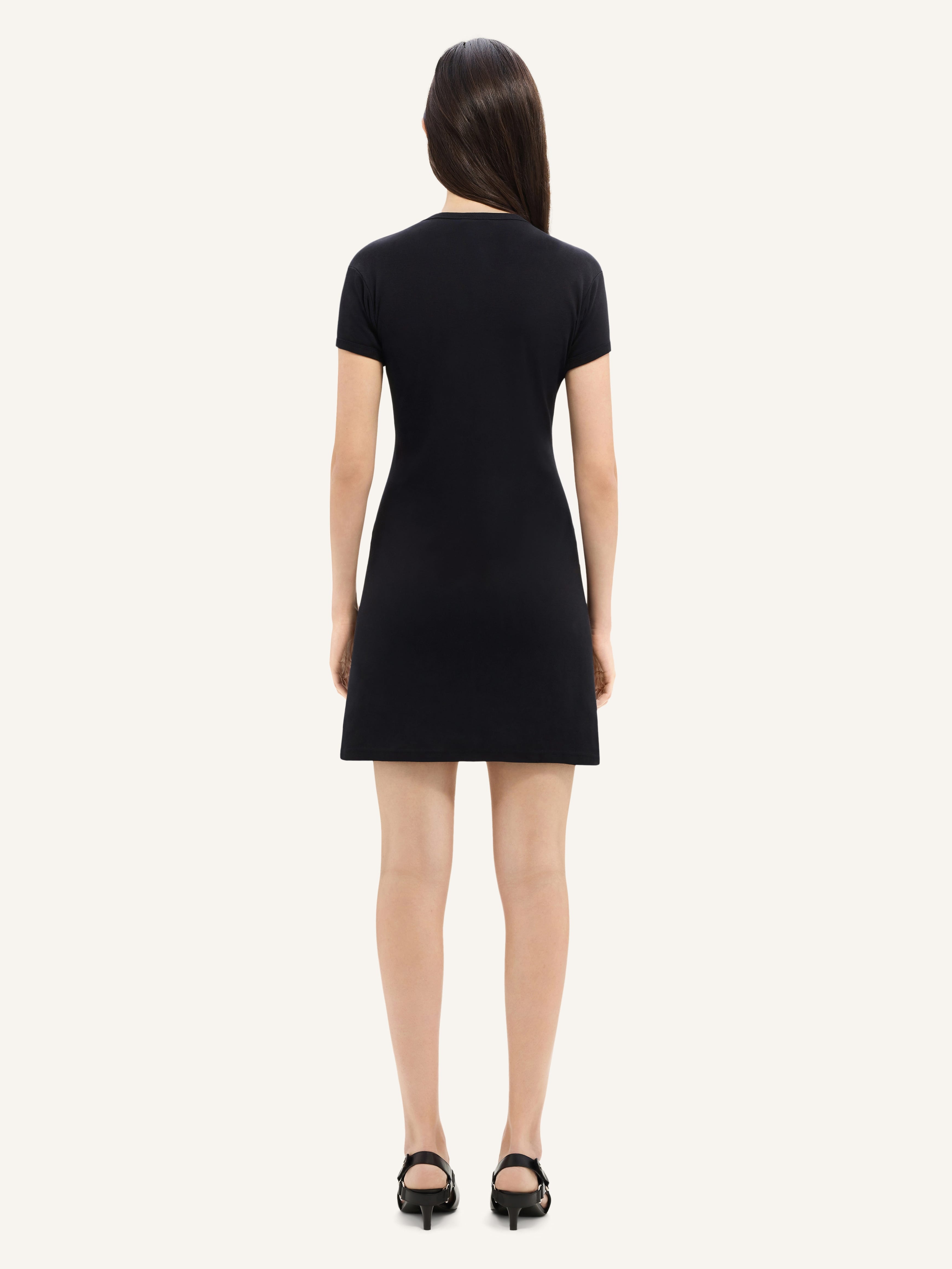CONTRAST FRAME MINI DRESS - 4
