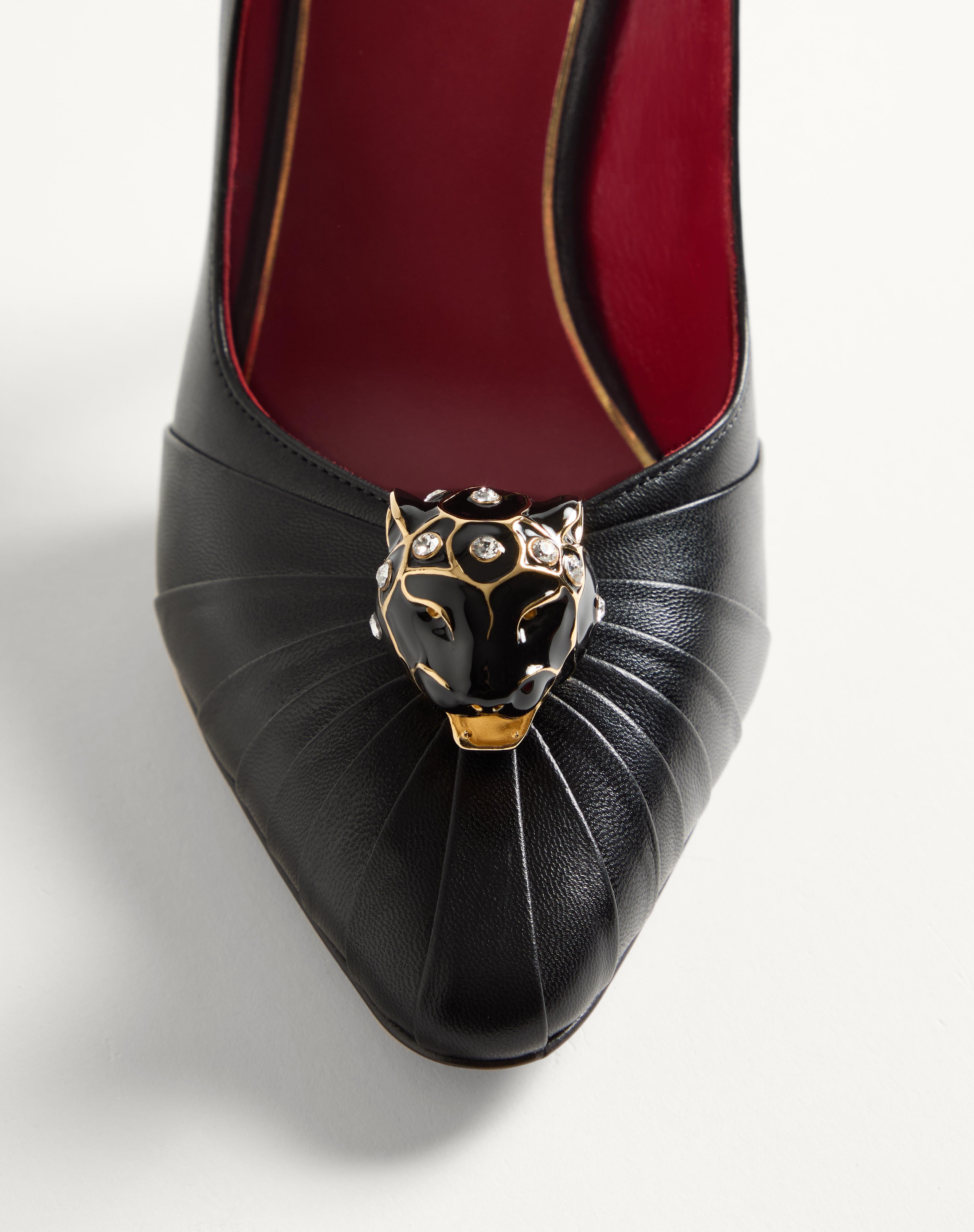 PANTHEA GOATSKIN PUMPS 105MM - 6