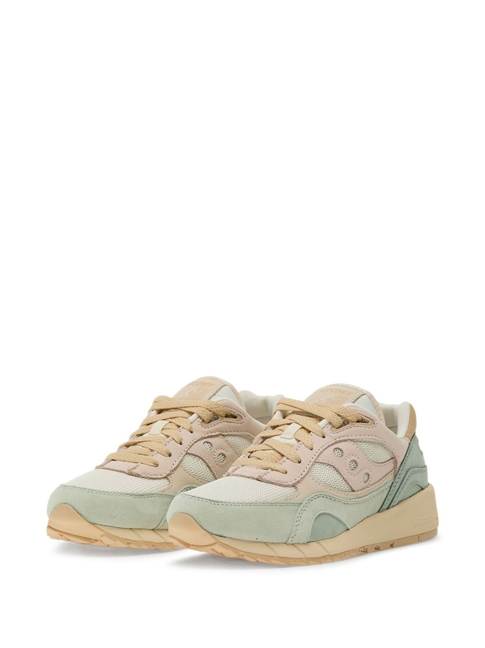 mesh-panelled sneakers - 2