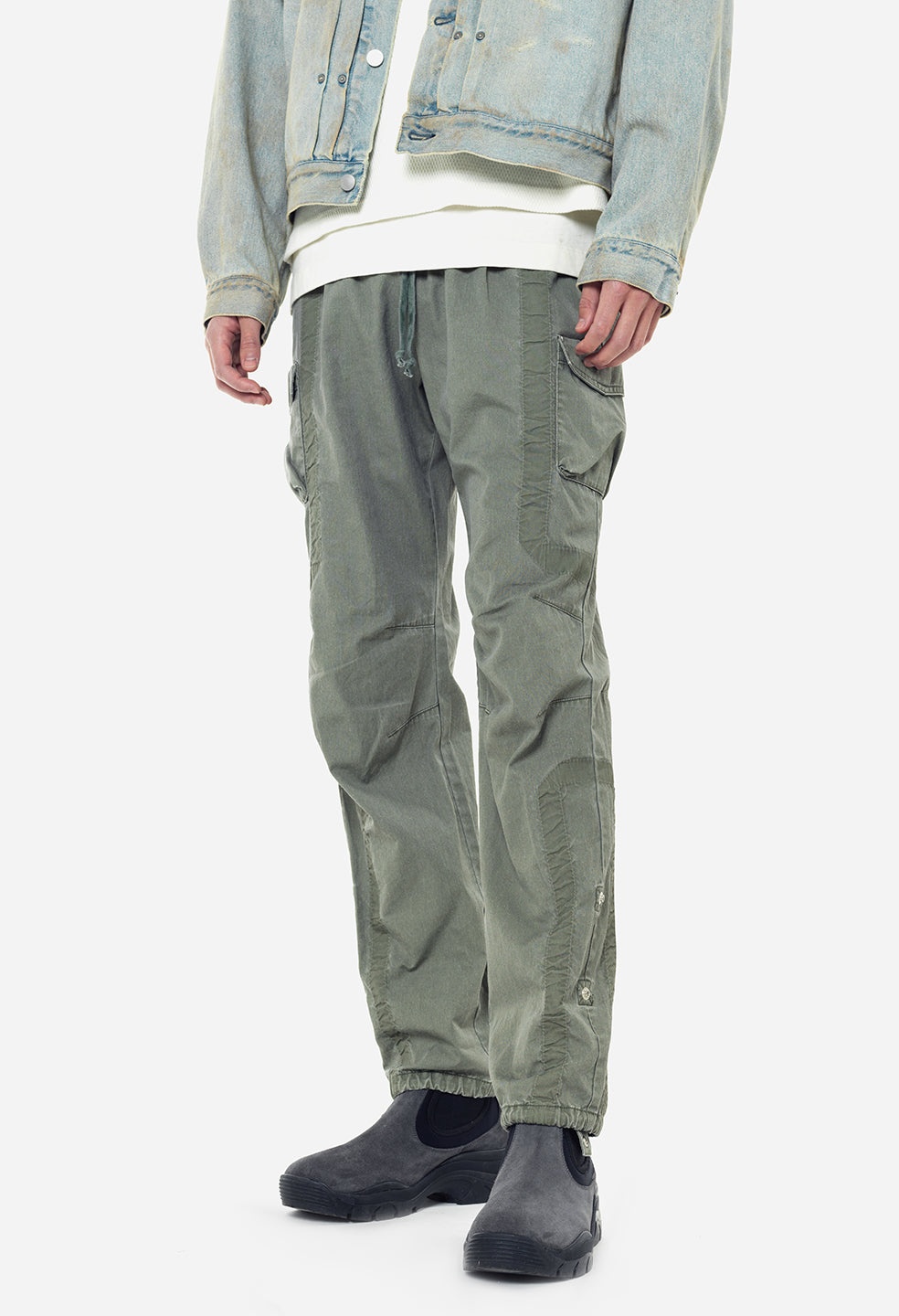 COTTON POPLIN FRAME II CARGO PANTS - 2