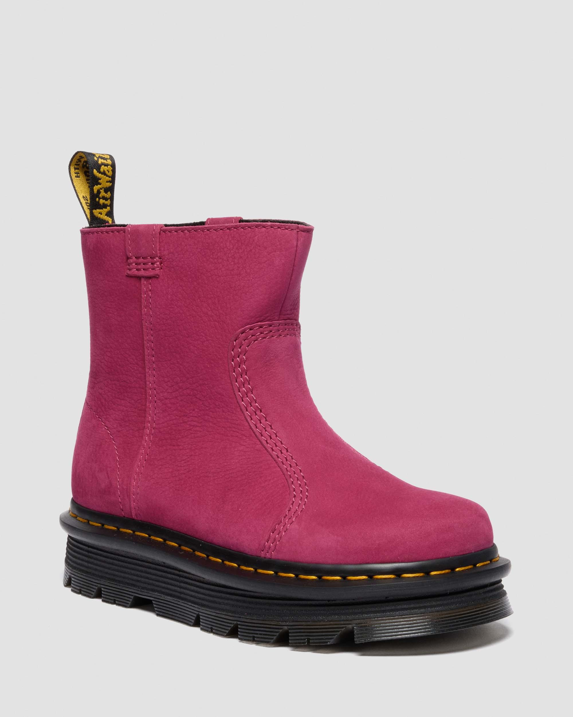 ZEBZAG RIGGER Slip On Nubuck Boots - 1