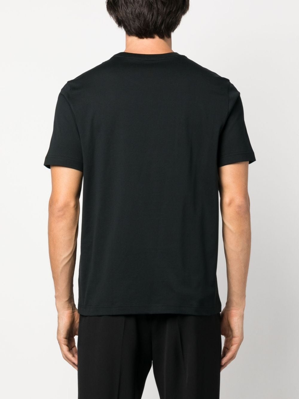 logo-appliqué cotton T-shirt - 4