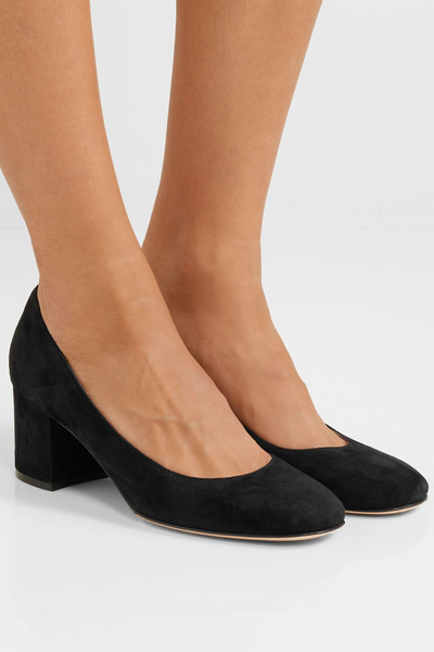 Gianvito Rossi Gilda 60 suede pumps outlook