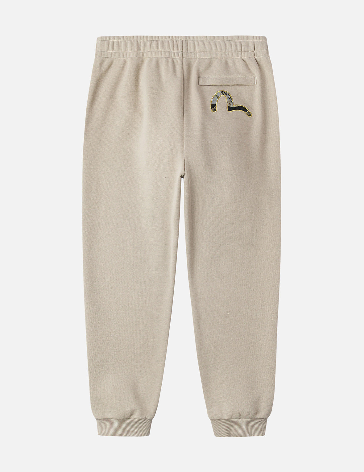 Seagull Brocade Appliqué Gold Thread Logo Regular Fit Sweatpants - 3