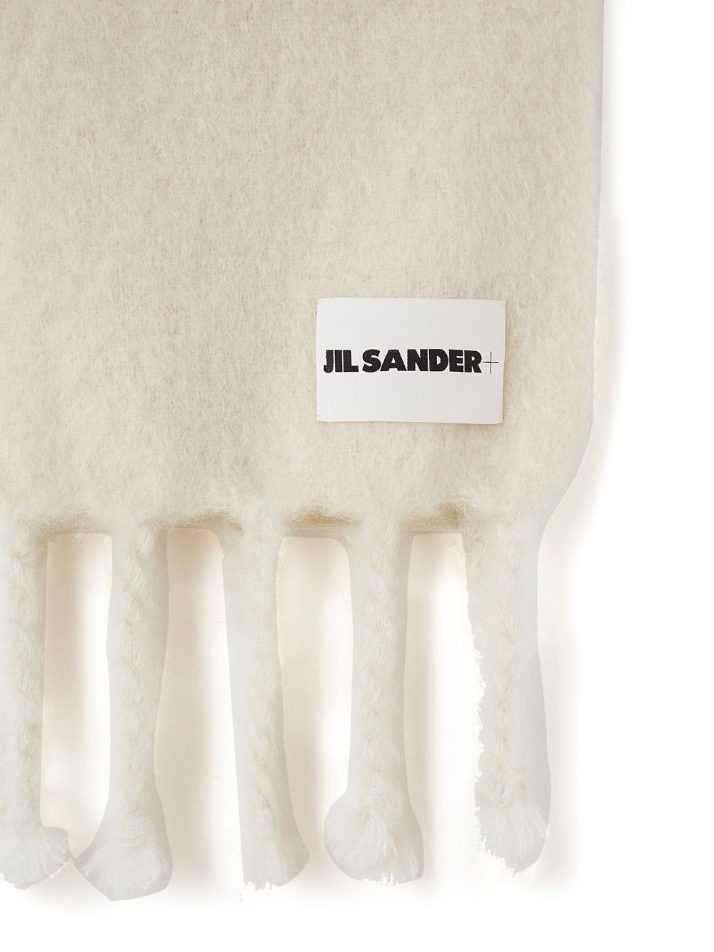 Jil Sander Men Mohair Blend Scarf - 4