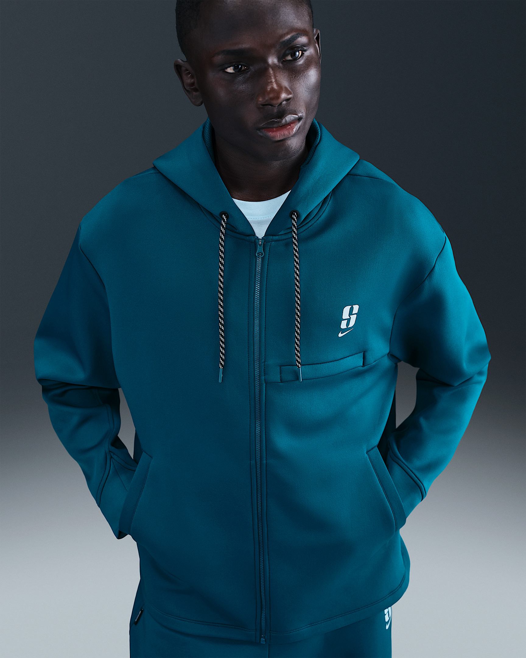 Sabrina Dri-FIT Loose Full-Zip Basketball Hoodie - 3