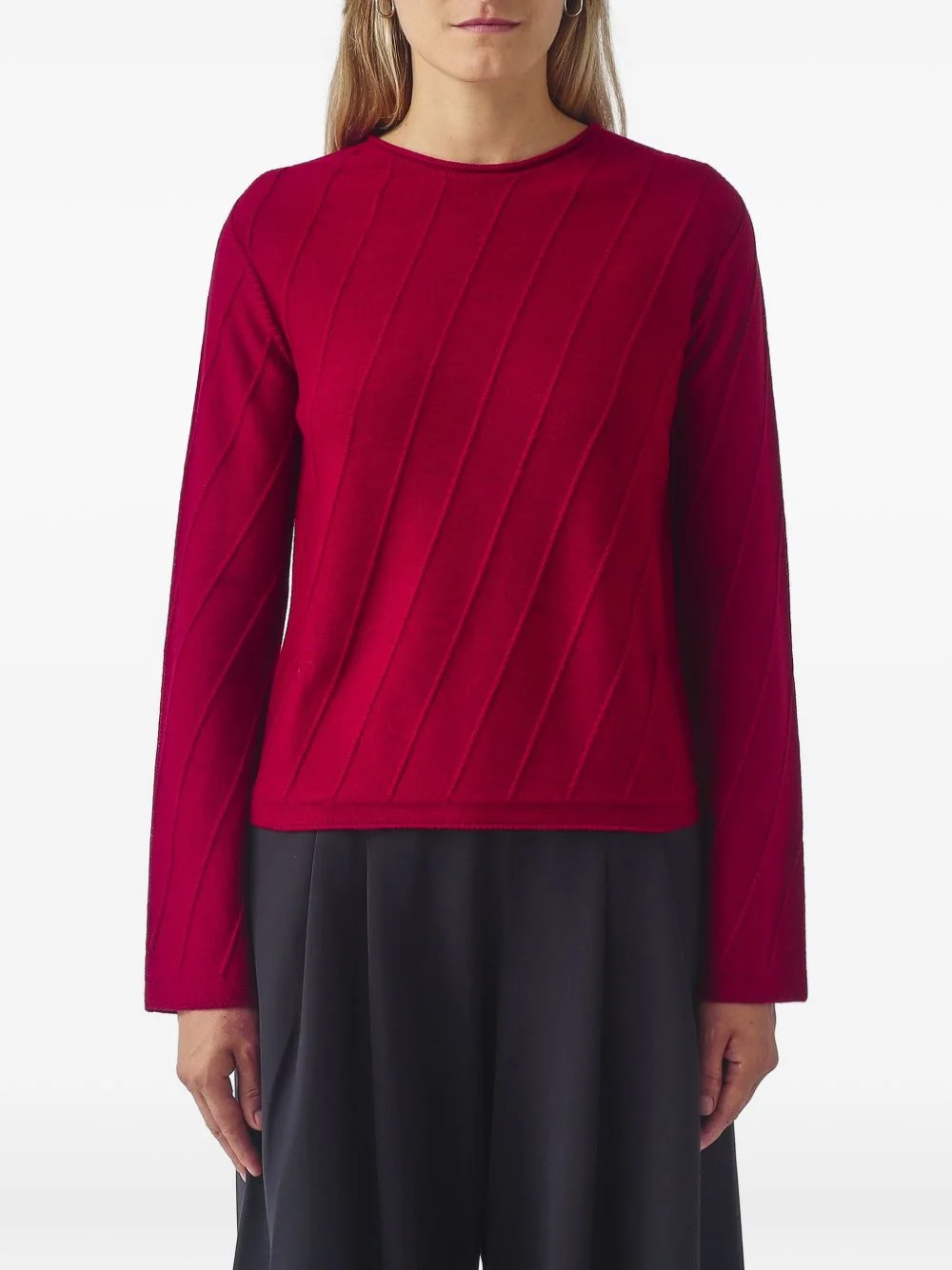 Giochi diagonal-ribbed sweater - 1