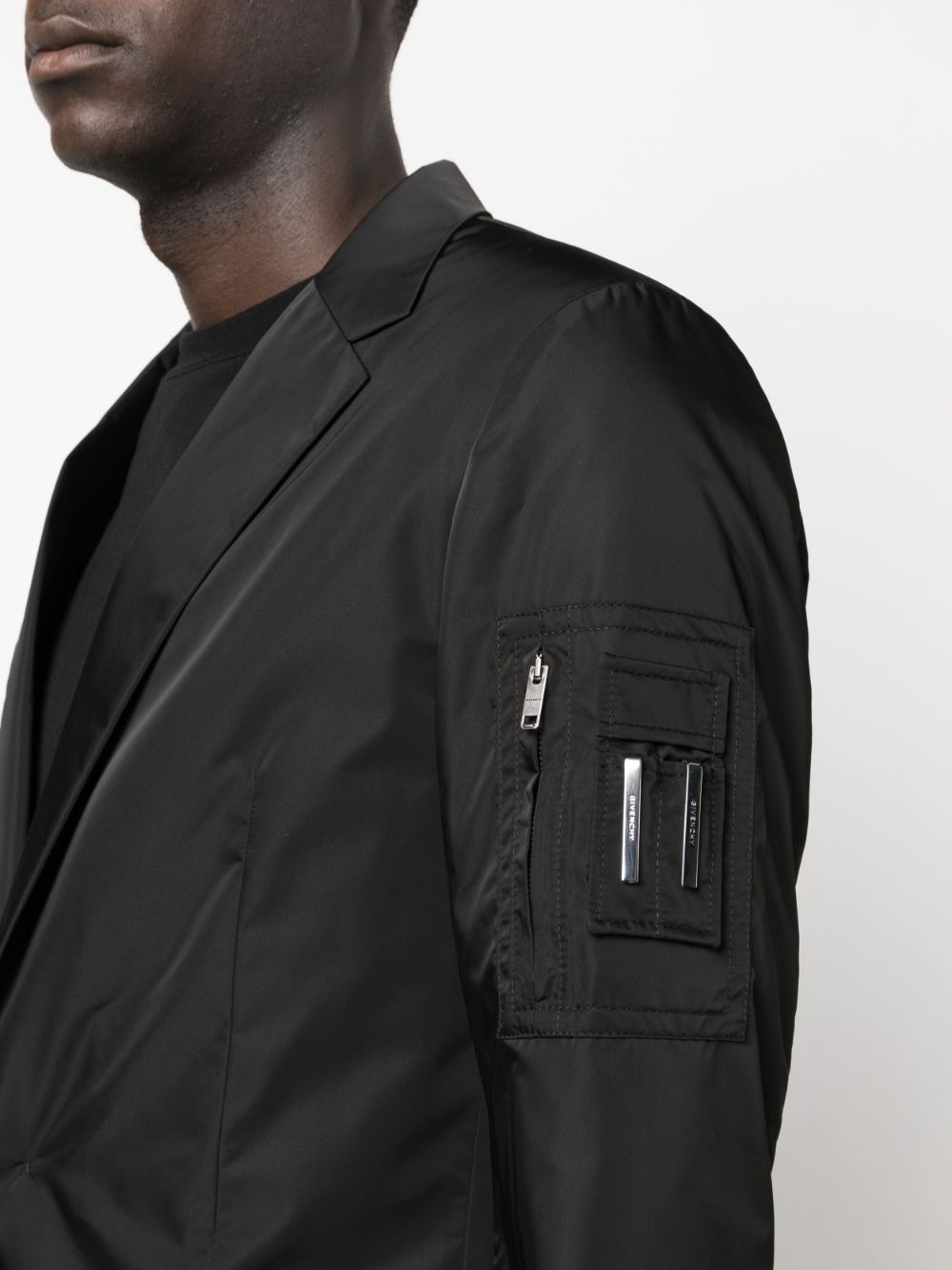 zip-pocket blazer - 5
