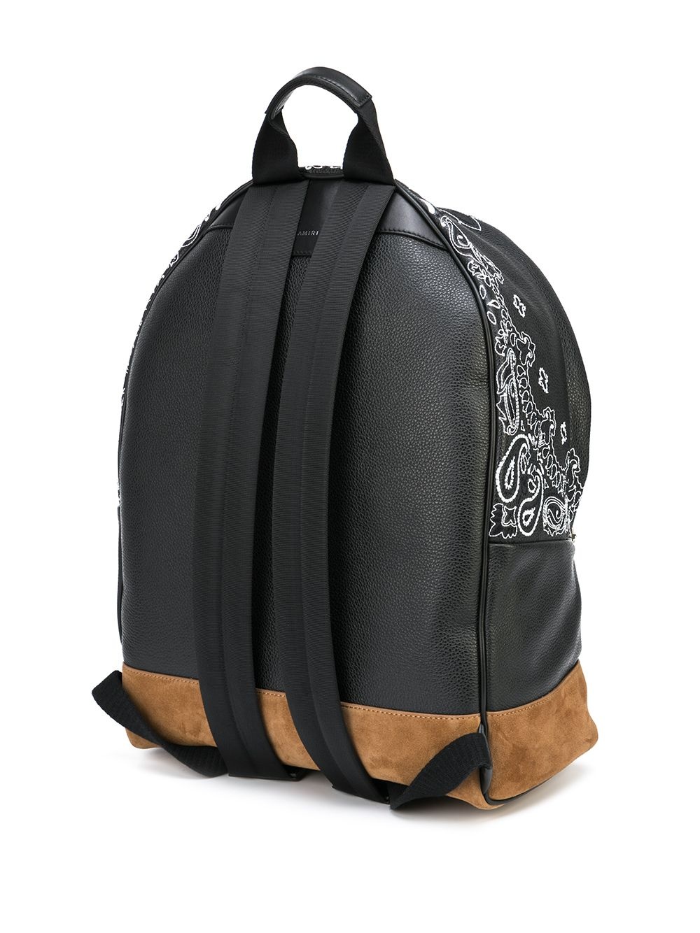 bandana print backpack - 3