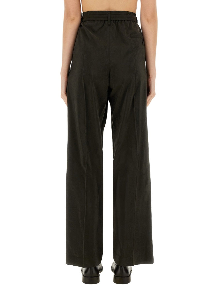 Lemaire Women "Relaxed" Pants With Belt - 3