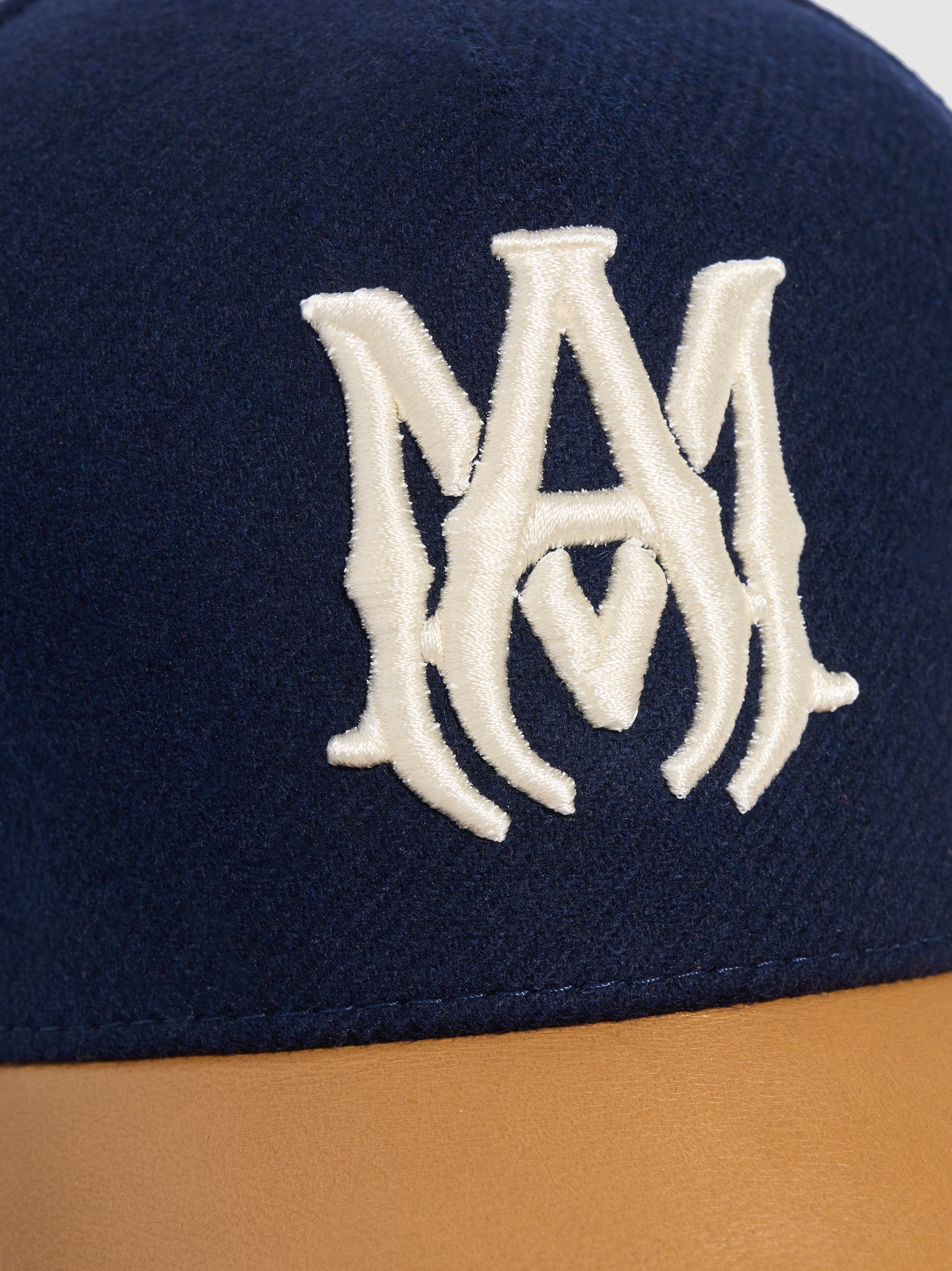 WOOL/LEATHER MA HAT - 4