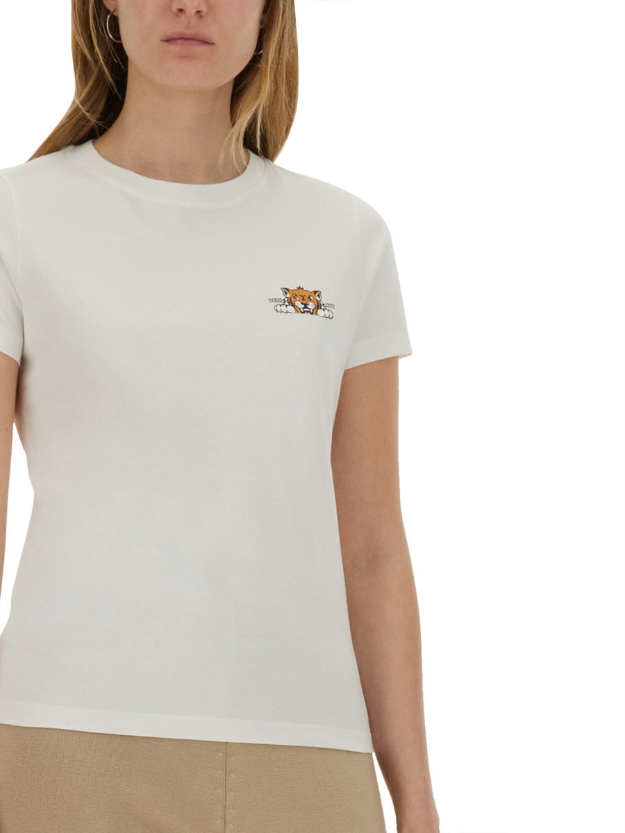 Kenzo Women "Happy Tiger" T-Shirt - 4