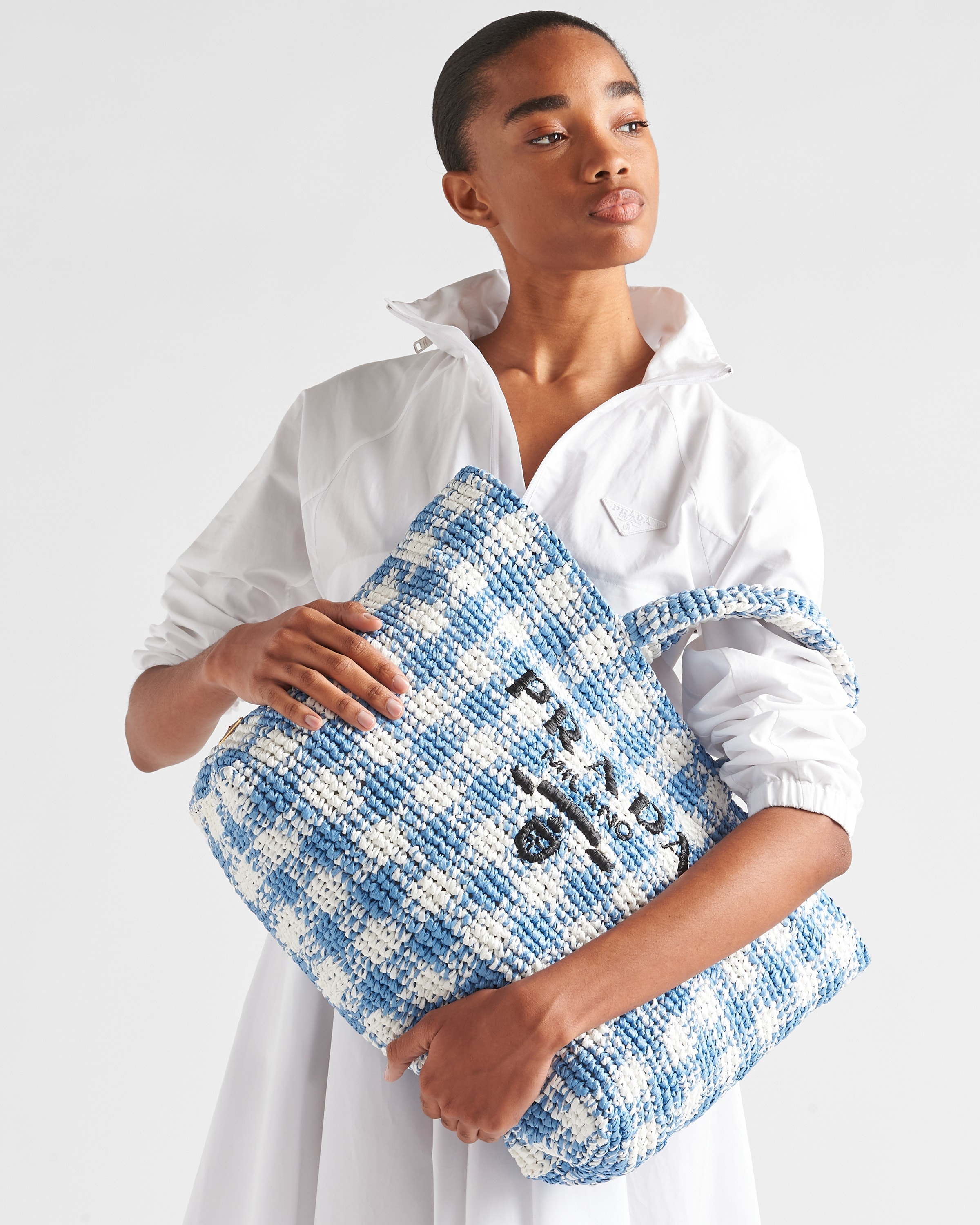 Large crochet tote bag - 8