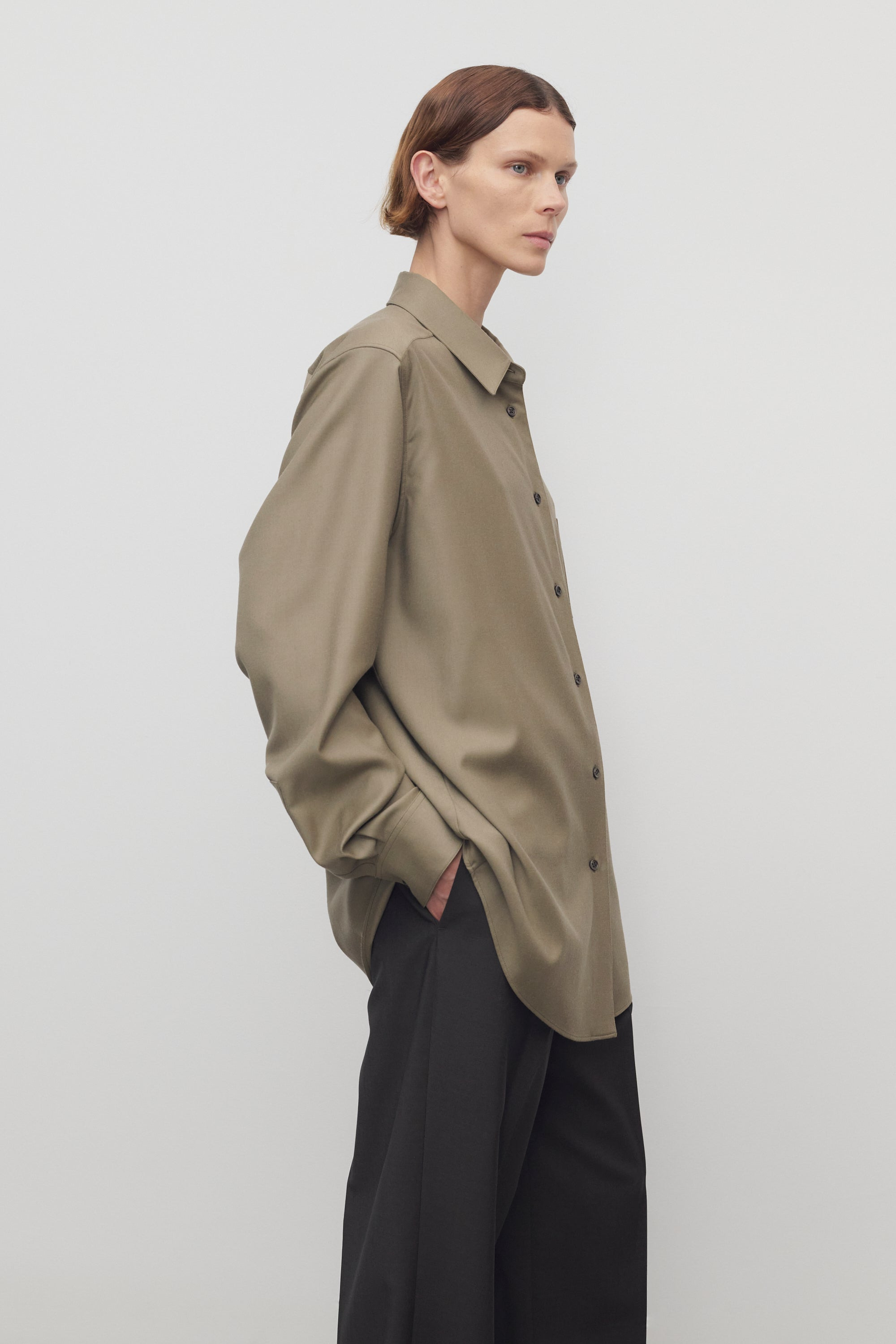 Pino Shirt in Virgin Wool - 4