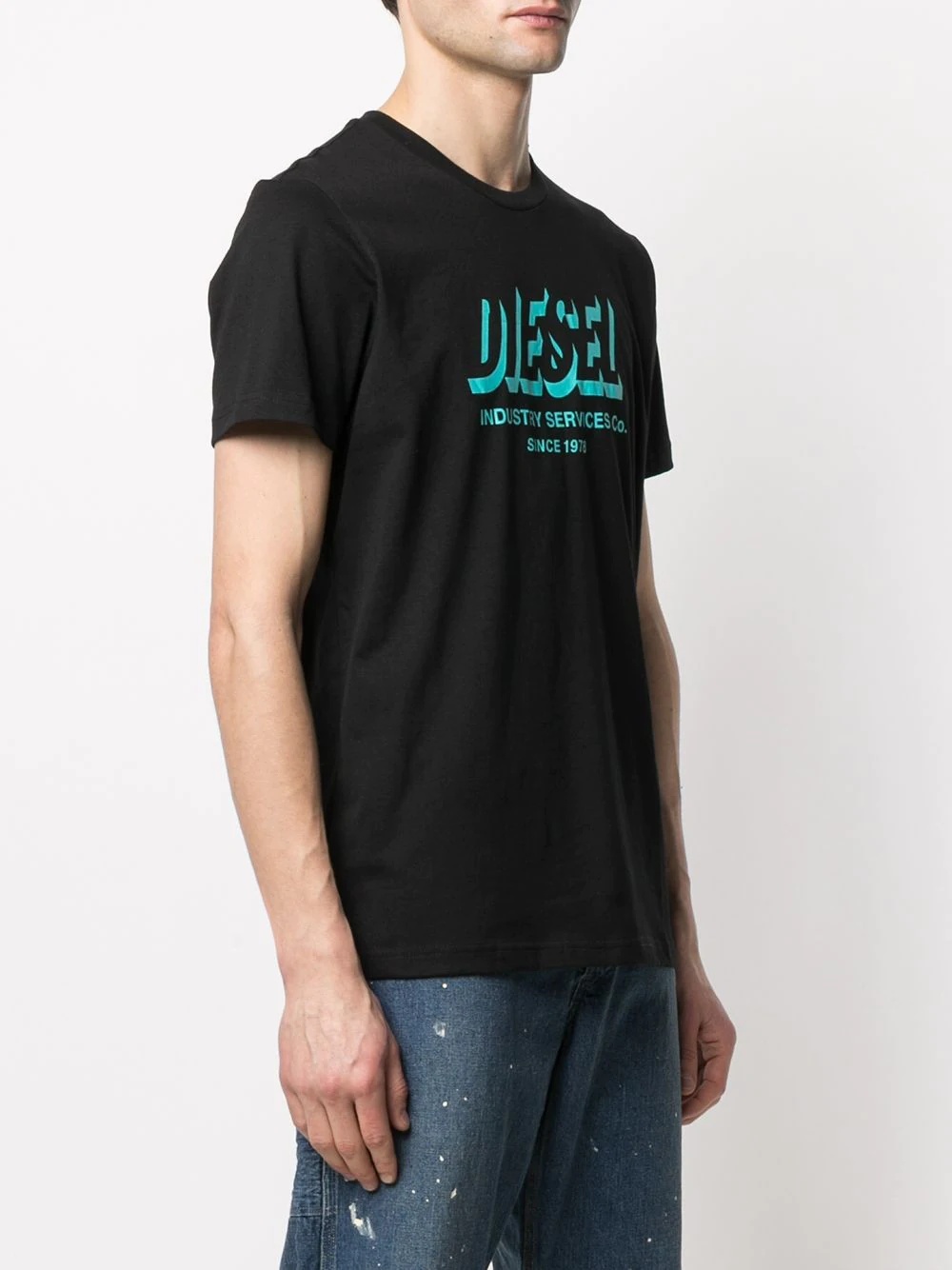 logo-print T-shirt - 3