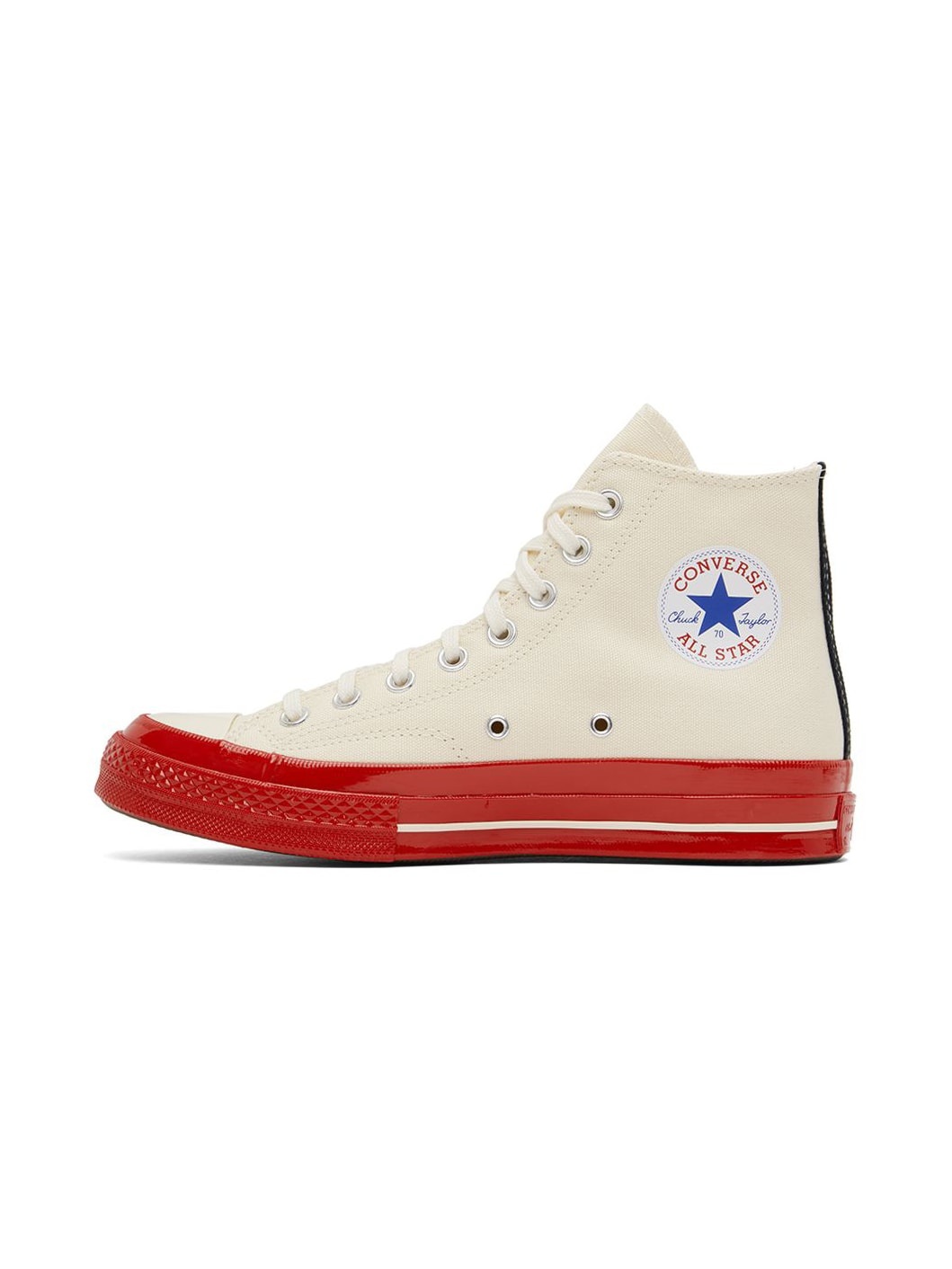 Off-White & Red Converse Edition Chuck 70 Sneakers - 3