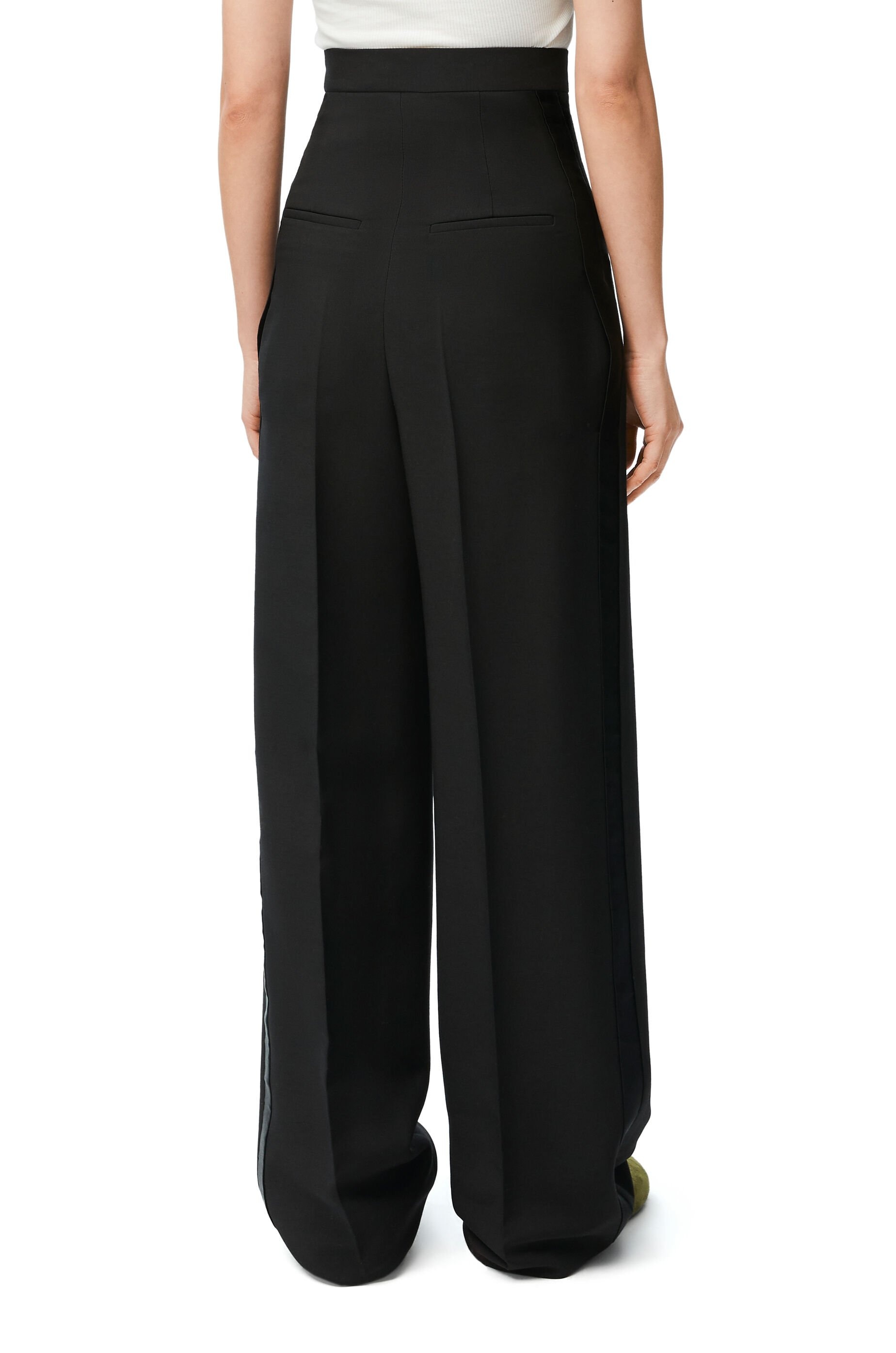 Tailored trousers in wool blend - 4