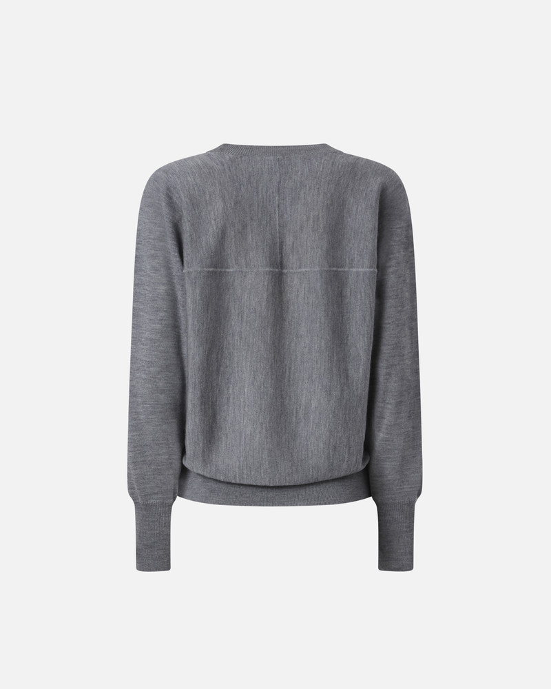 PINKO SWEATER WITH LOVE BIRDS LOGO outlook