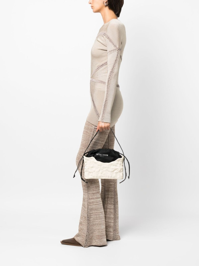 OTTOLINGER logo-embossed leather shoulder bag outlook