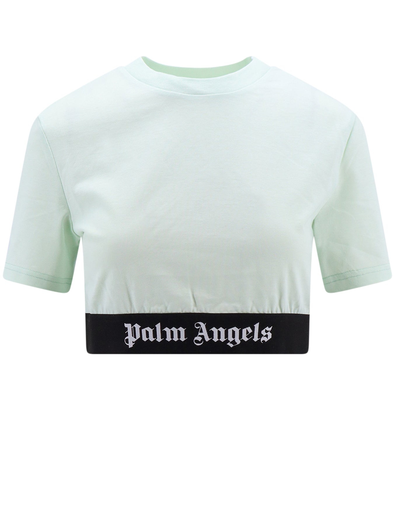 Cotton crop top with Classic Logo elastic band - 1