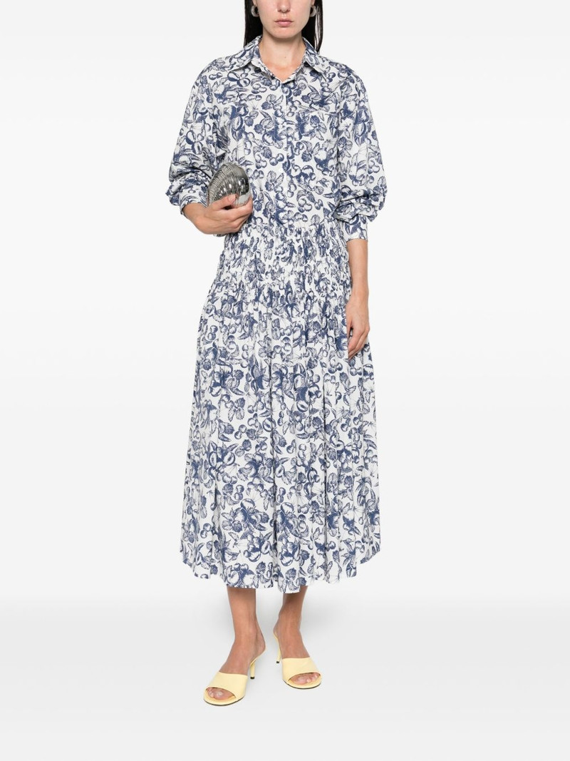 maje fruit-print button shirt outlook