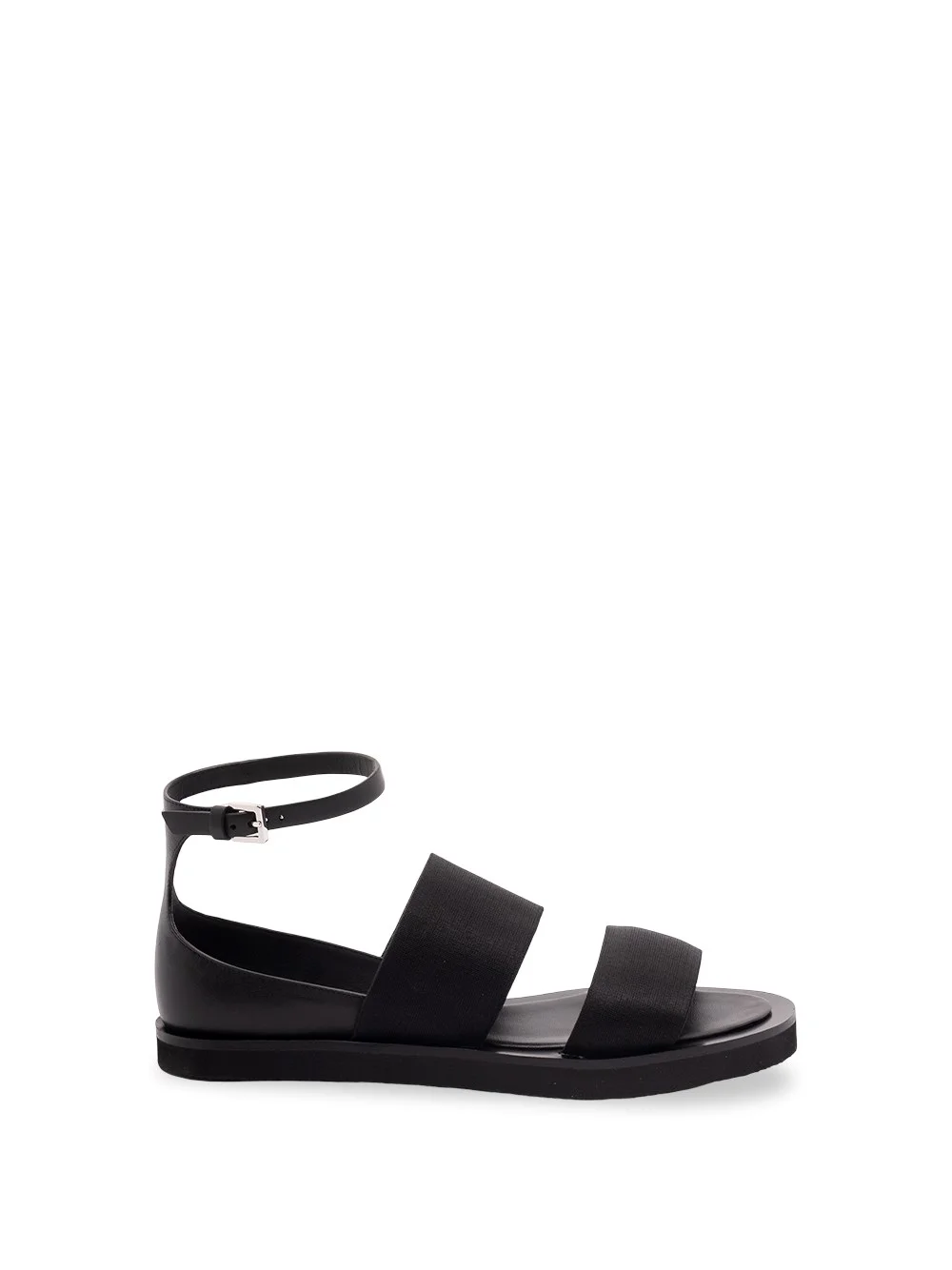 Leather Flat Sandals - 1