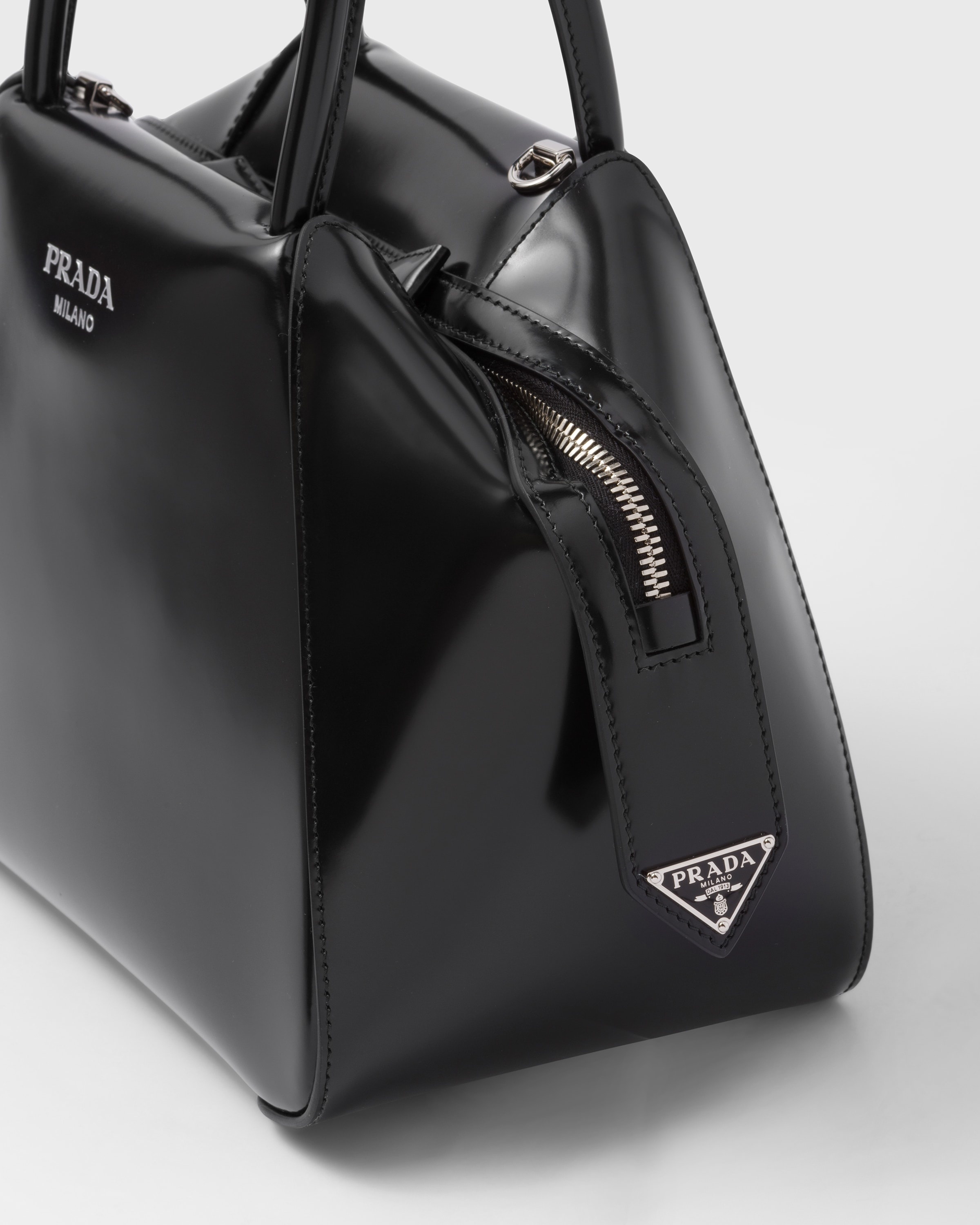 Small brushed leather Prada Supernova handbag - 6