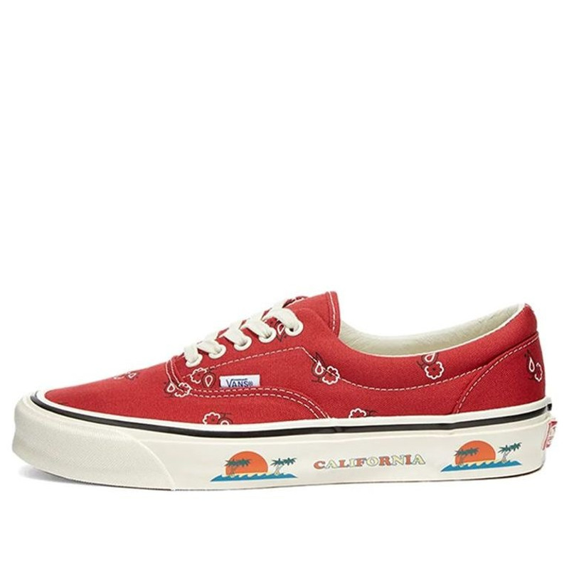 Vans OG Era LX 'Paisley - Pompeian Red' VN0A4BVAXE5 - 1