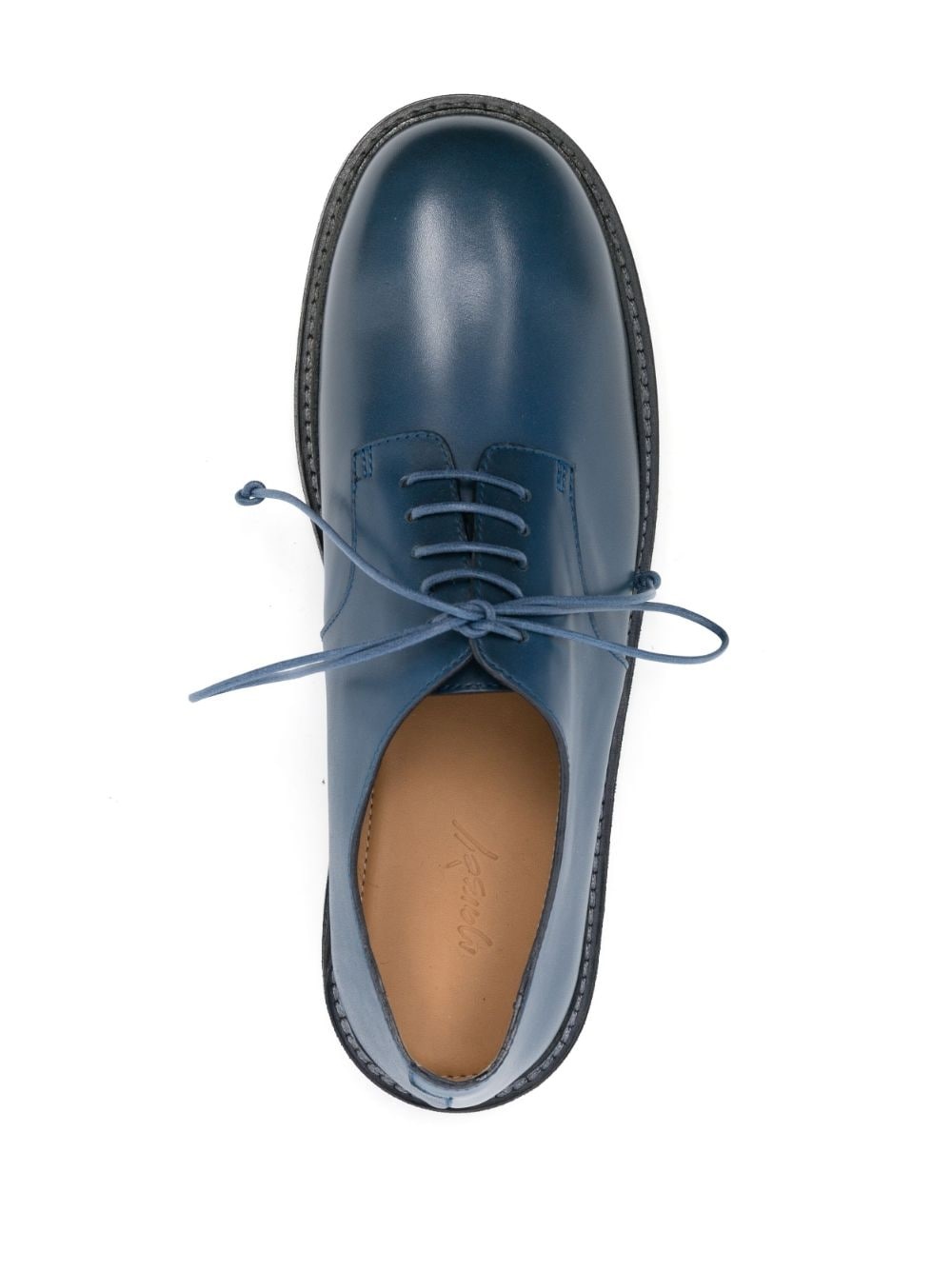 nasello leather derby shoes - 4