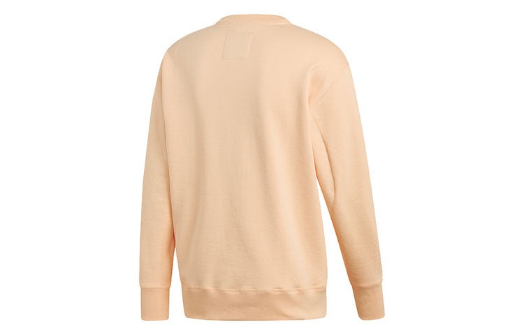 adidas originals Kaval Crew Casual Cozy Round Neck Pullover Orange EB4092 - 2