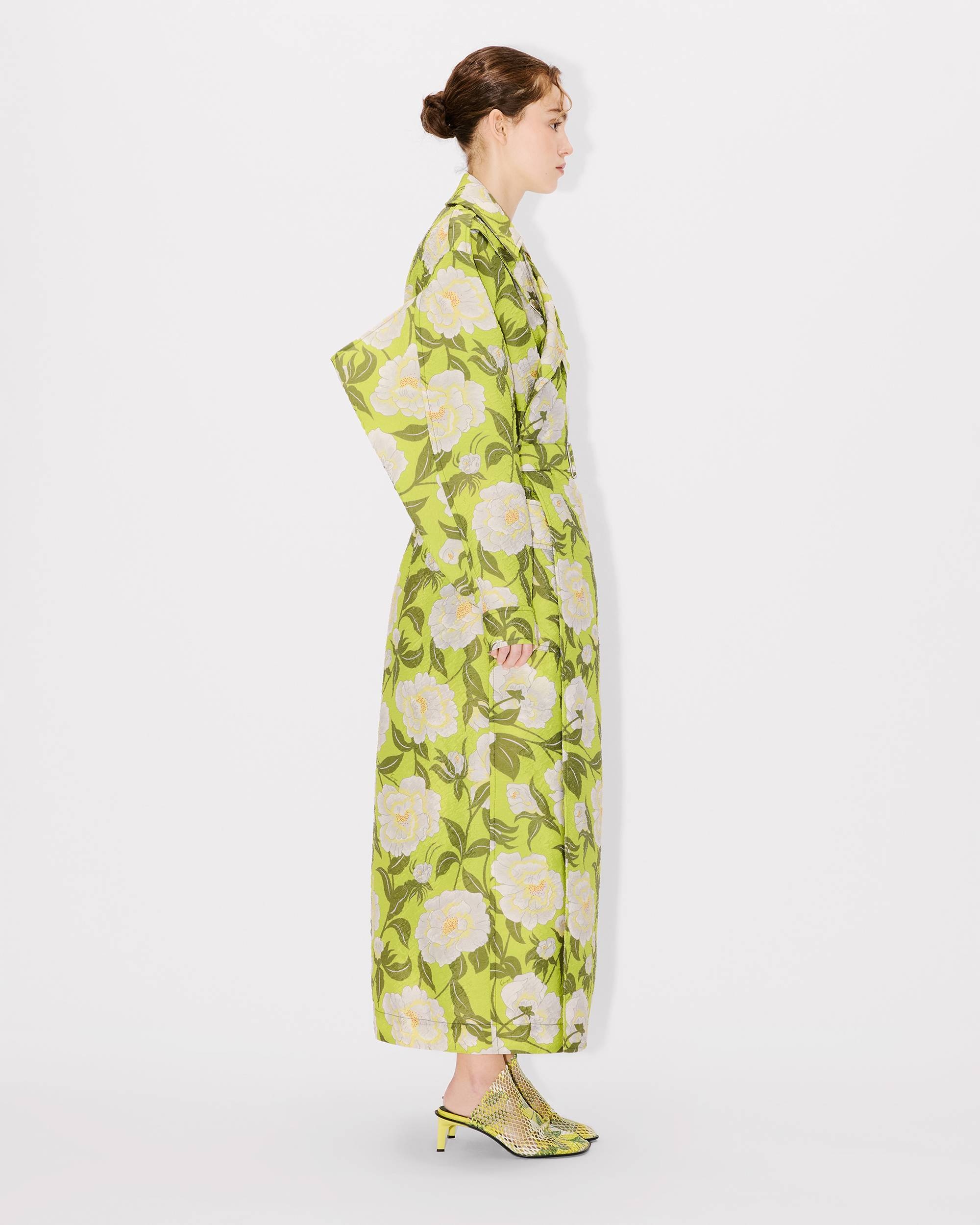 Trench with kimono sleeves - 4