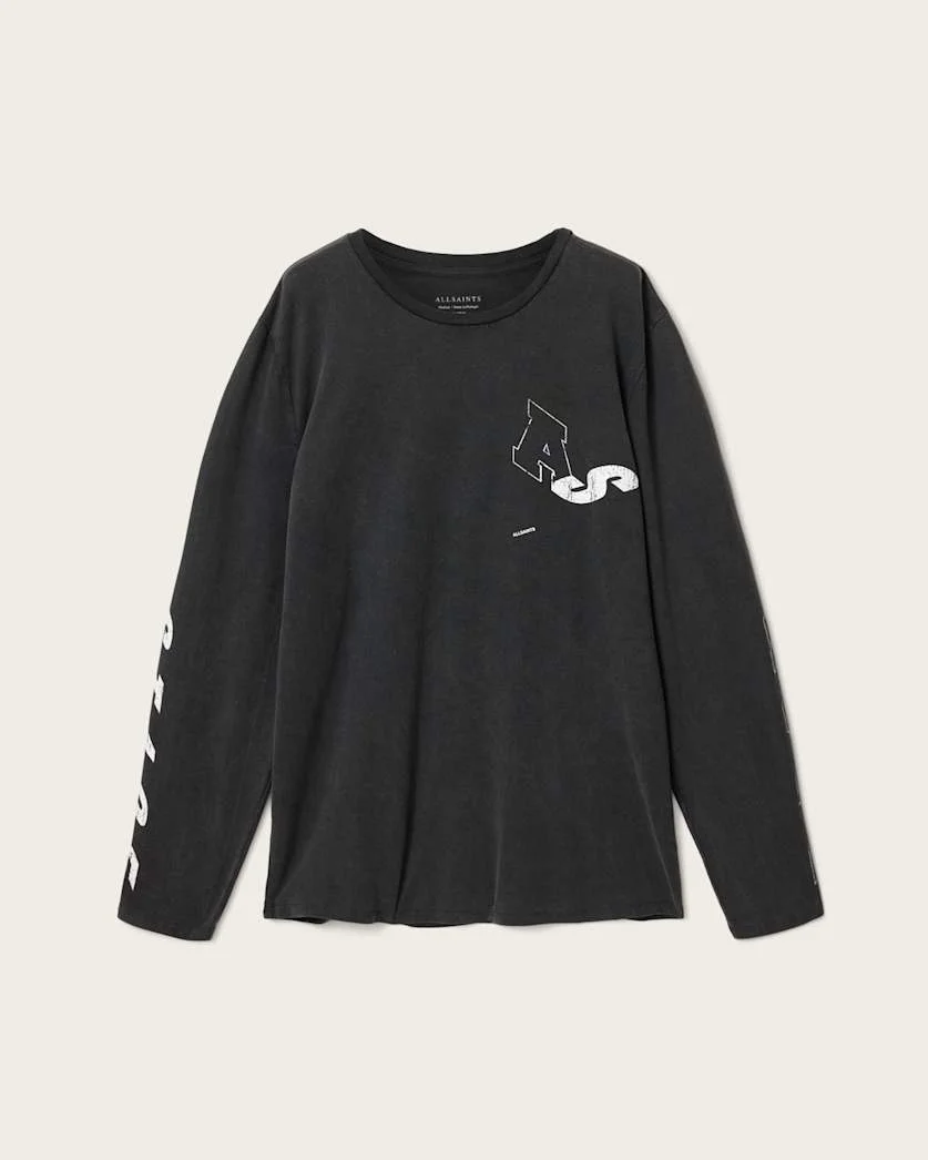 UPSTAGED OVERSIZED LONG SLEEVE T-SHIRT - 1