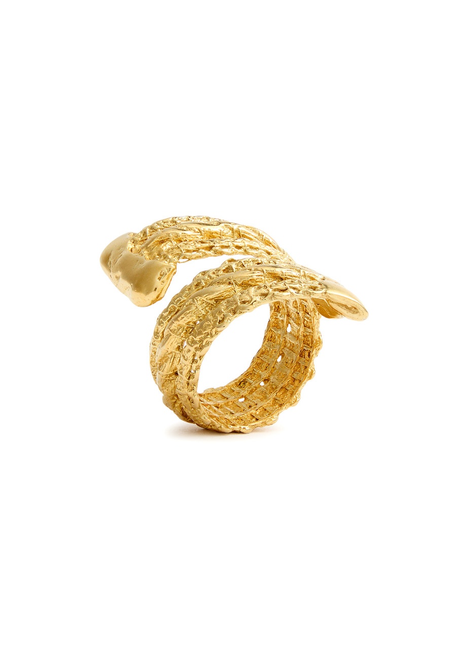 Ysso Aella 24kt Gold-plated Ring - 3