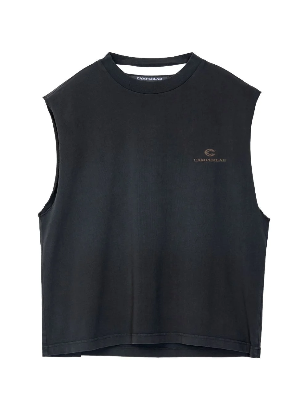 logo-print tank top - 1