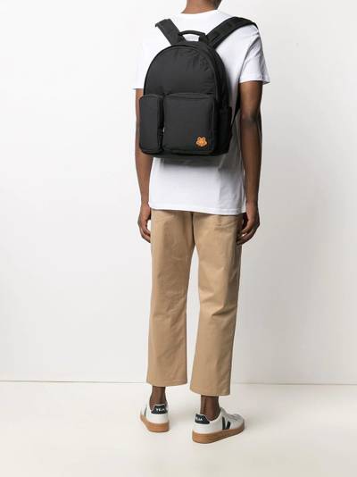 KENZO tiger motif patch backpack outlook