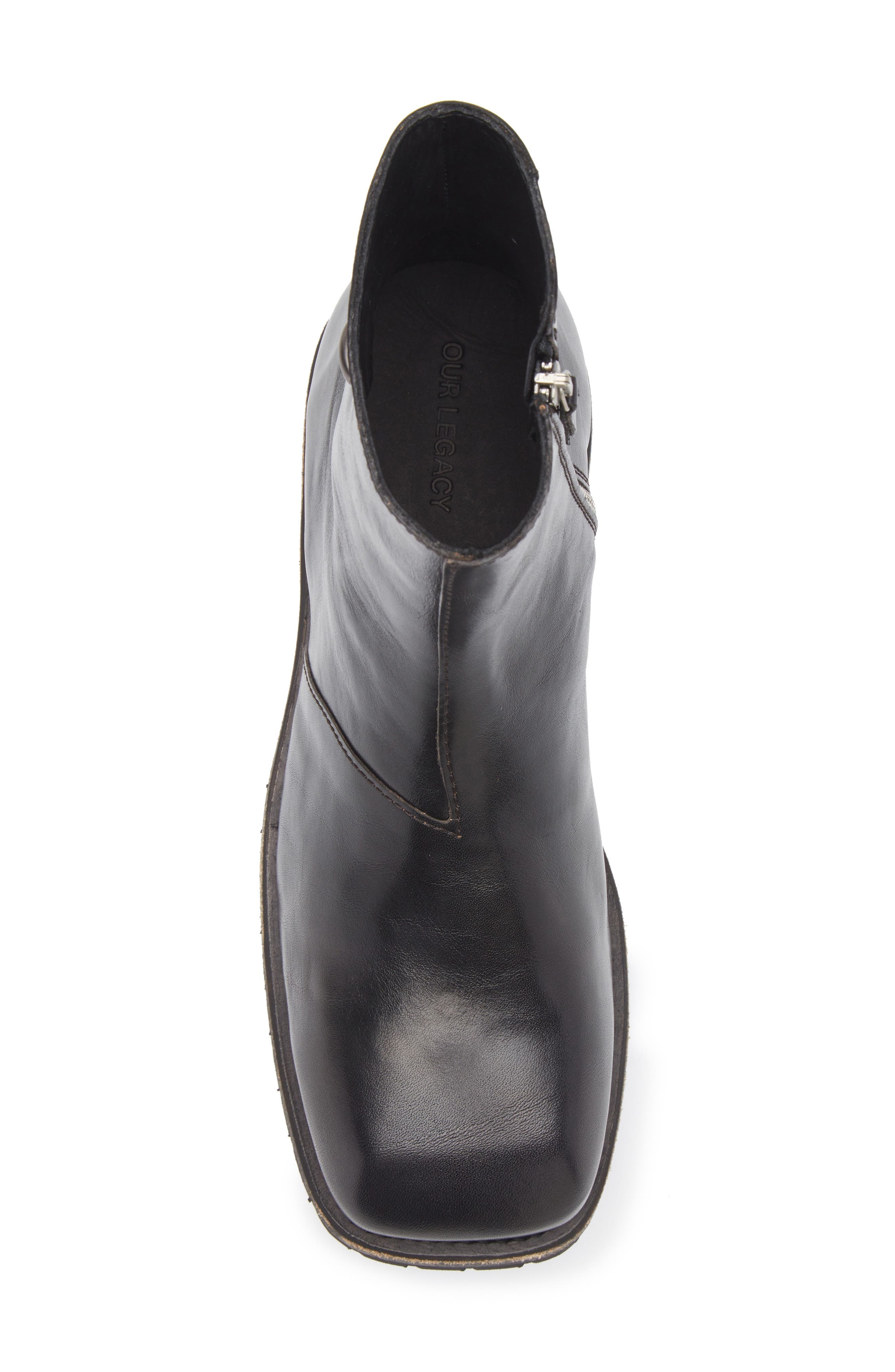 OUR LEGACY Engine Boot in Deep Black Leather at Nordstrom - 5