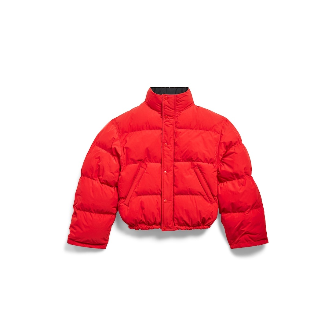 Women's Reversible Puffer in Red - 2