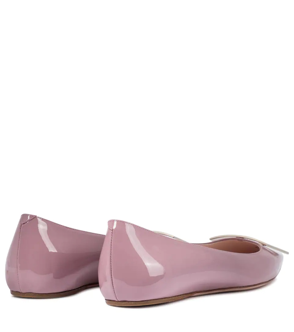 Trompette patent leather ballet flats - 3