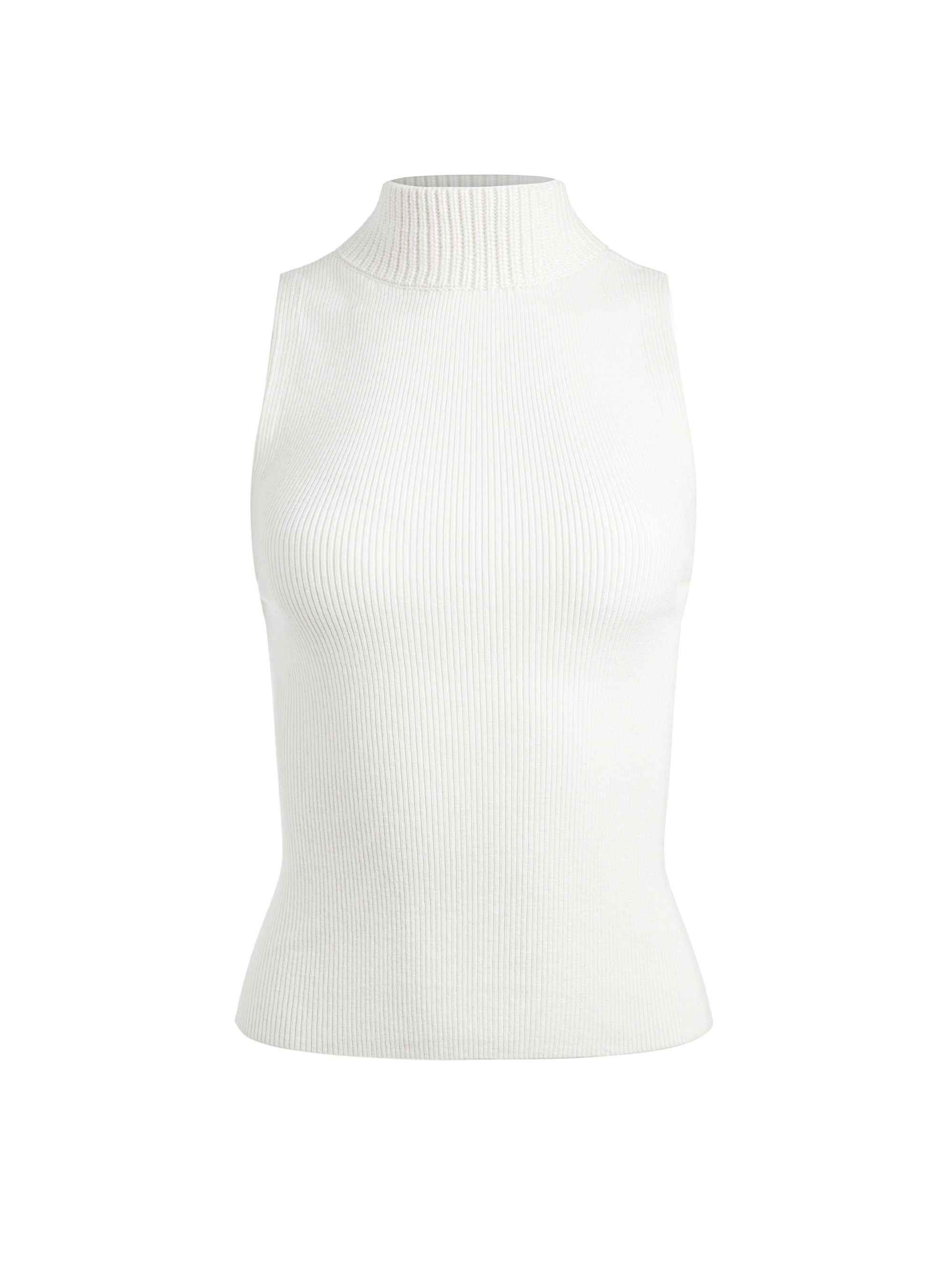 DARCEY TURTLENECK SWEATER TANK - 1