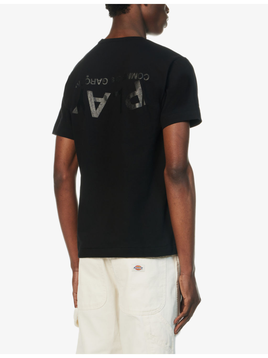 Reverse logo-print cotton-jersey T-shirt - 5