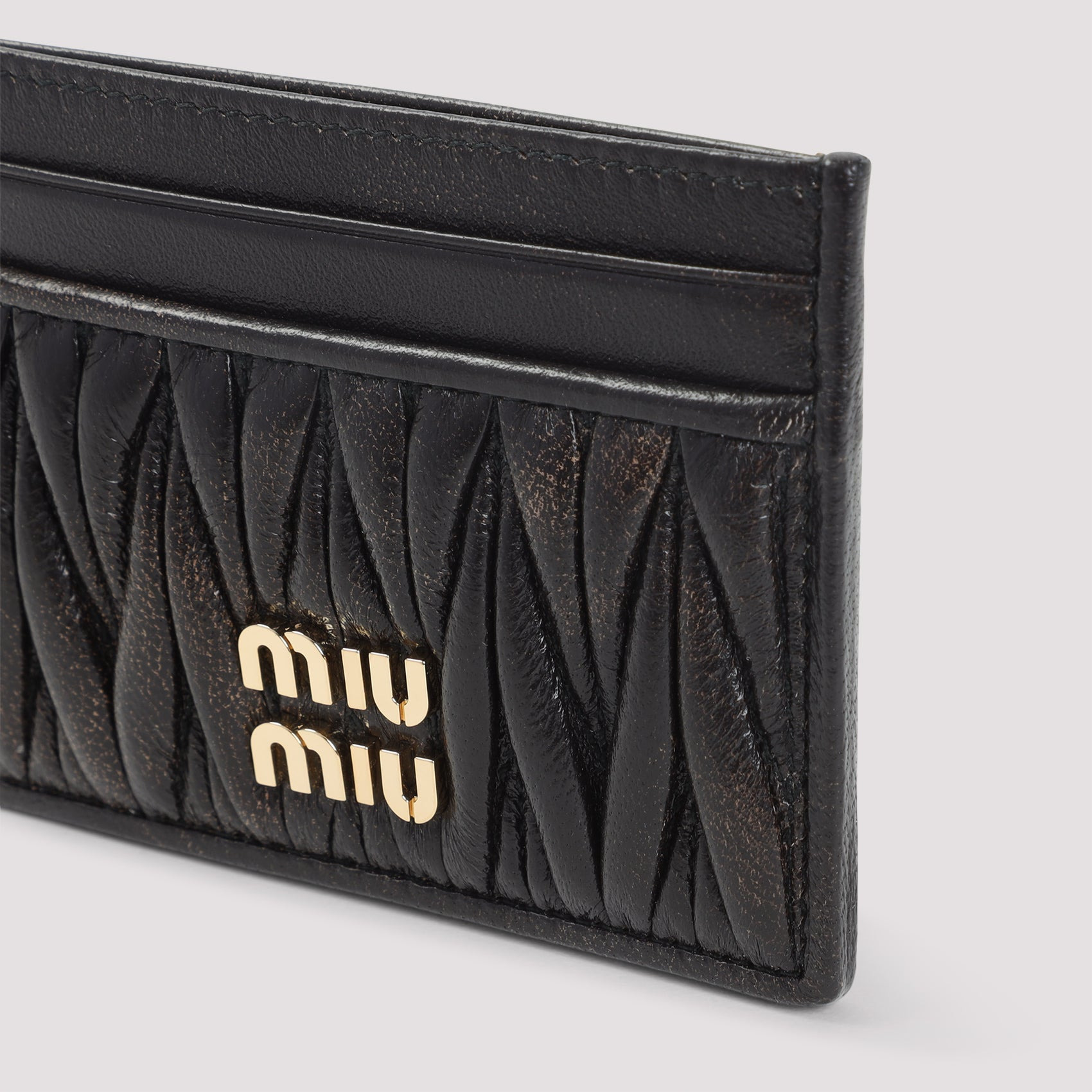 Miu Miu Lamb Leather Credit Card Case Women - 3