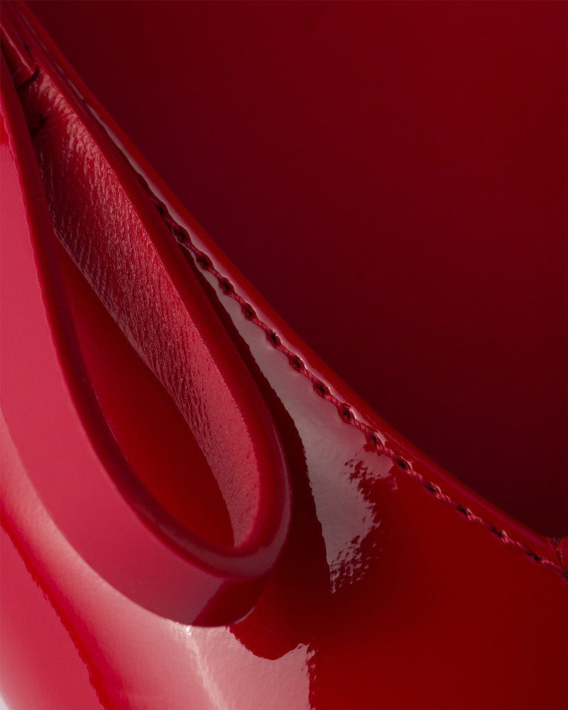 Patent leather slingback pumps 5