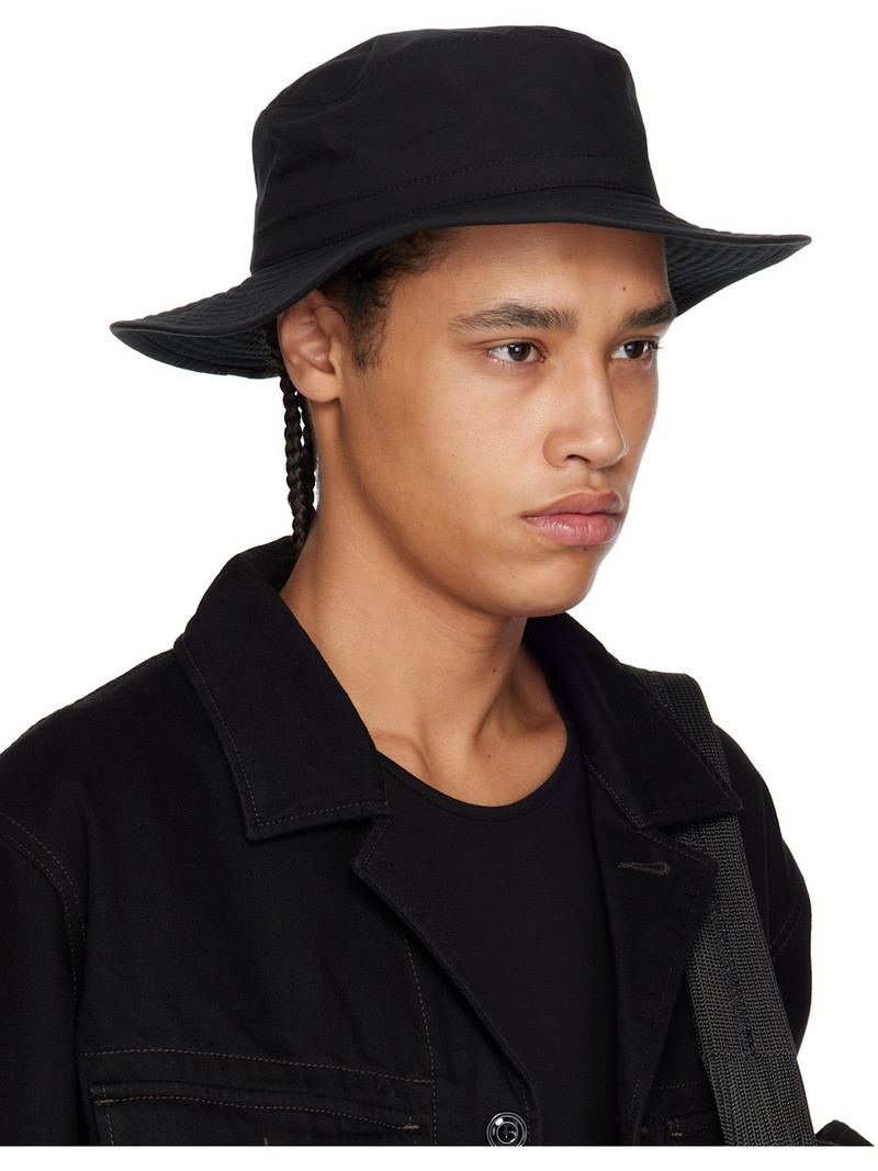 Lemaire Black Cricket Bucket Hat outlook