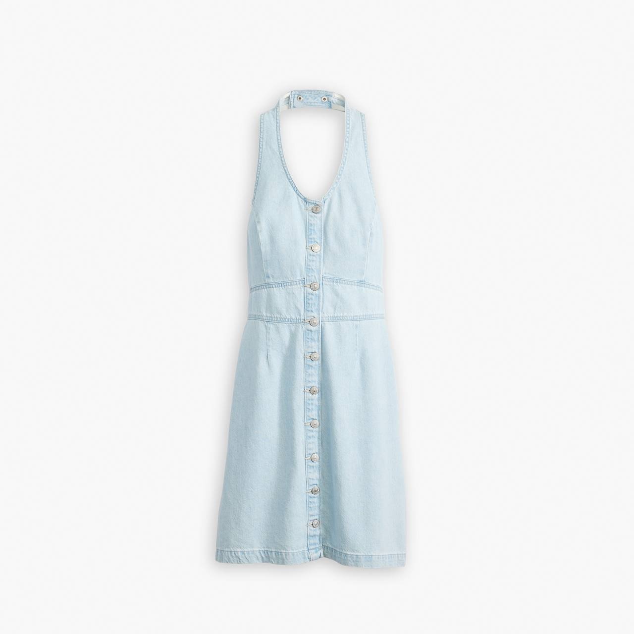 JANEESAH HALTER DRESS - 1
