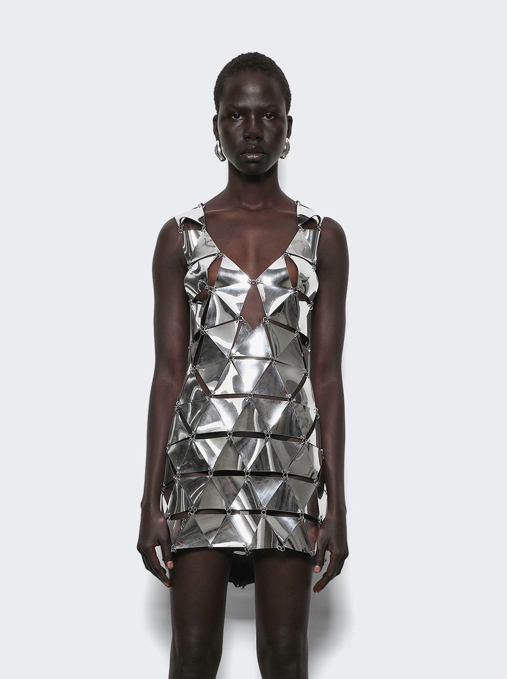Short Dress In Assembly Miroir - 2