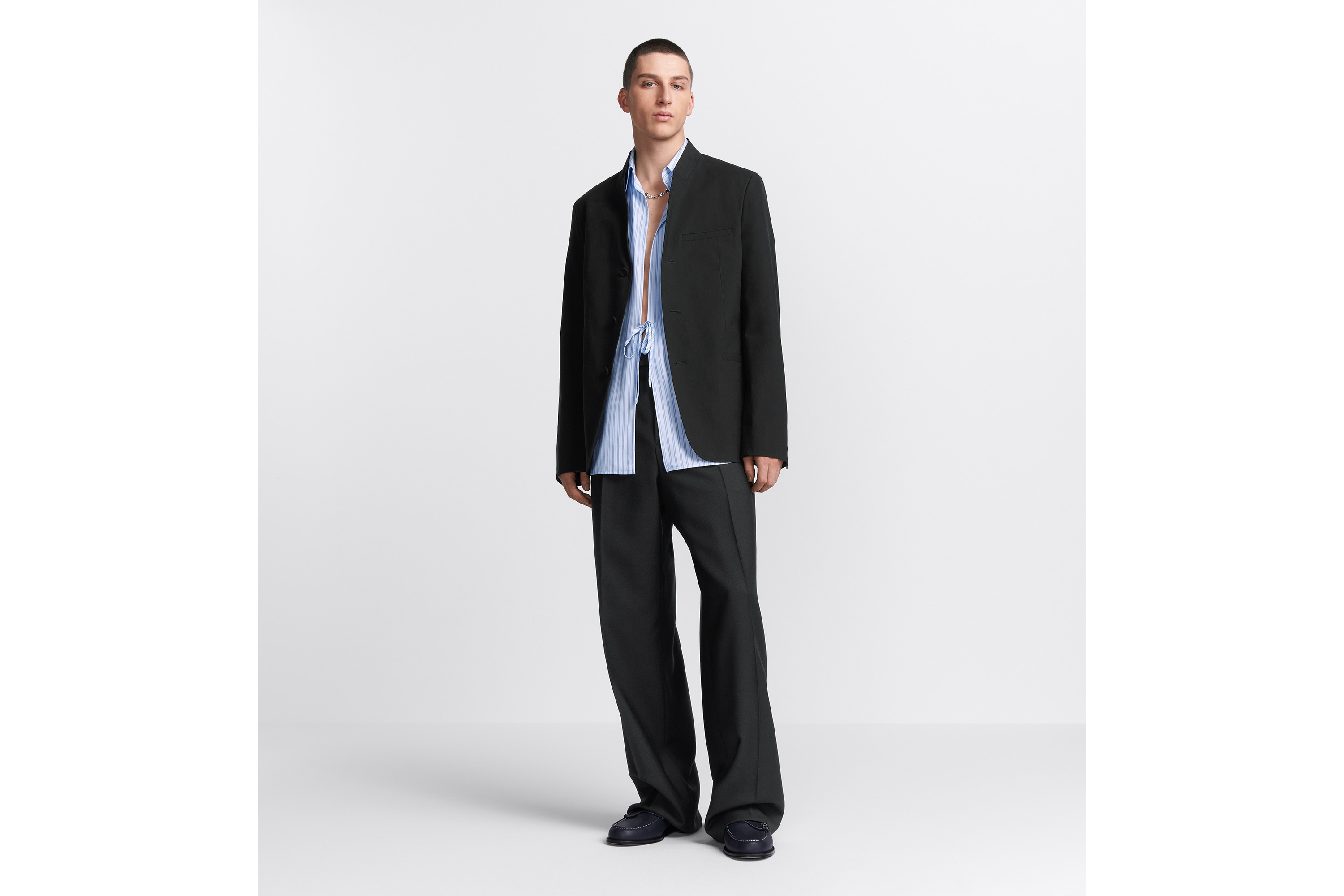 Tailored Wide-Leg Pants - 3