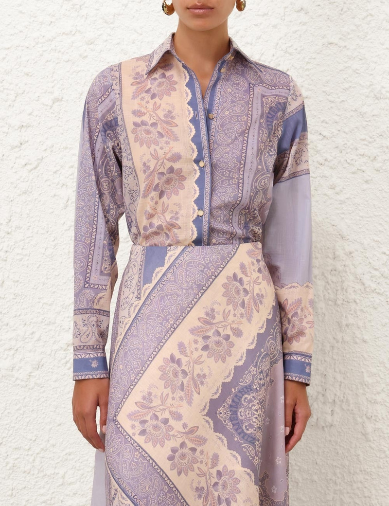 Zimmermann LUCKY RELAXED SHIRT outlook