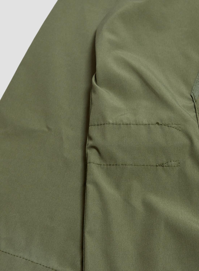 Zip Smock in Army 8